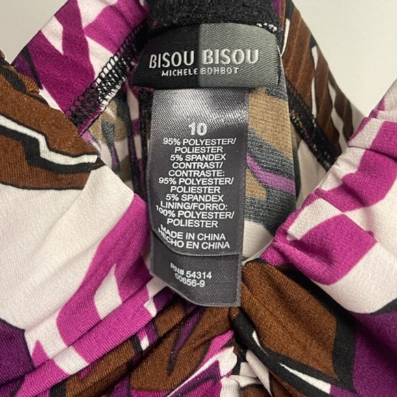 Bisou Bisou Michele Bohbot dress size 10 P364 Good condition. - Picture 6 of 6